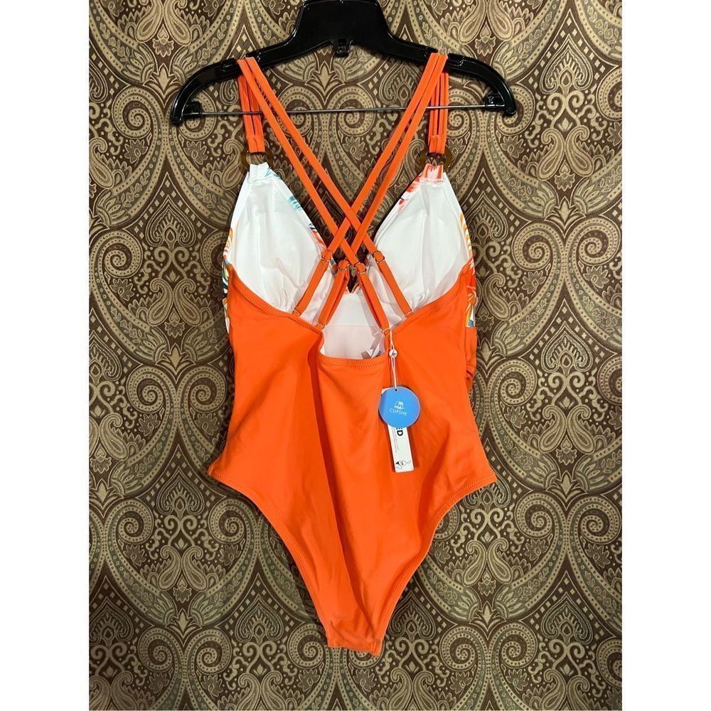 CUPSHE WOMENS ONE PIECE BATHING SUIT - Picture 6 of 10